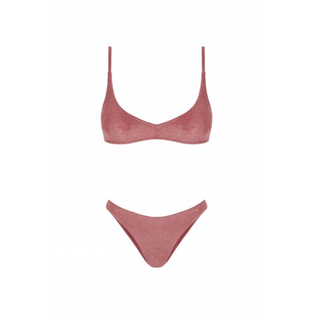 Bikini Sexy Vela Rosso Color Rojo Suave Robin Collection Robin Collection