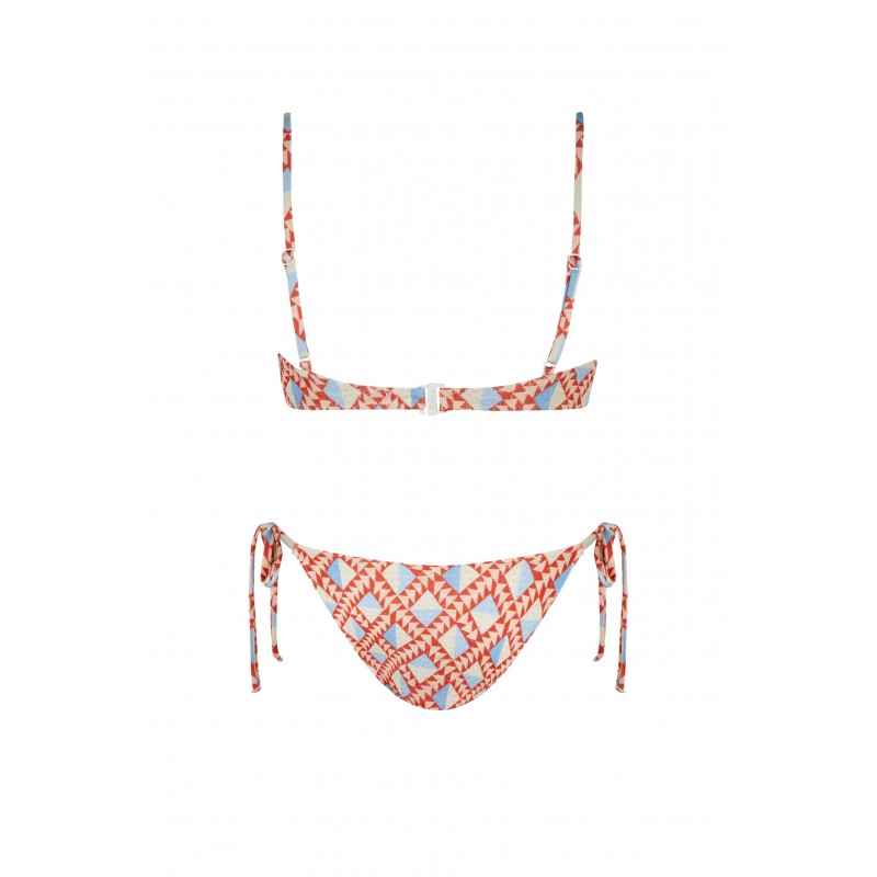 Bikini Balconette Mohawk Tie Rojo Robin Collection Robin Collection