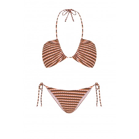 Bikini Halty Valley Tie Multicolor Robin Collection Robin Collection