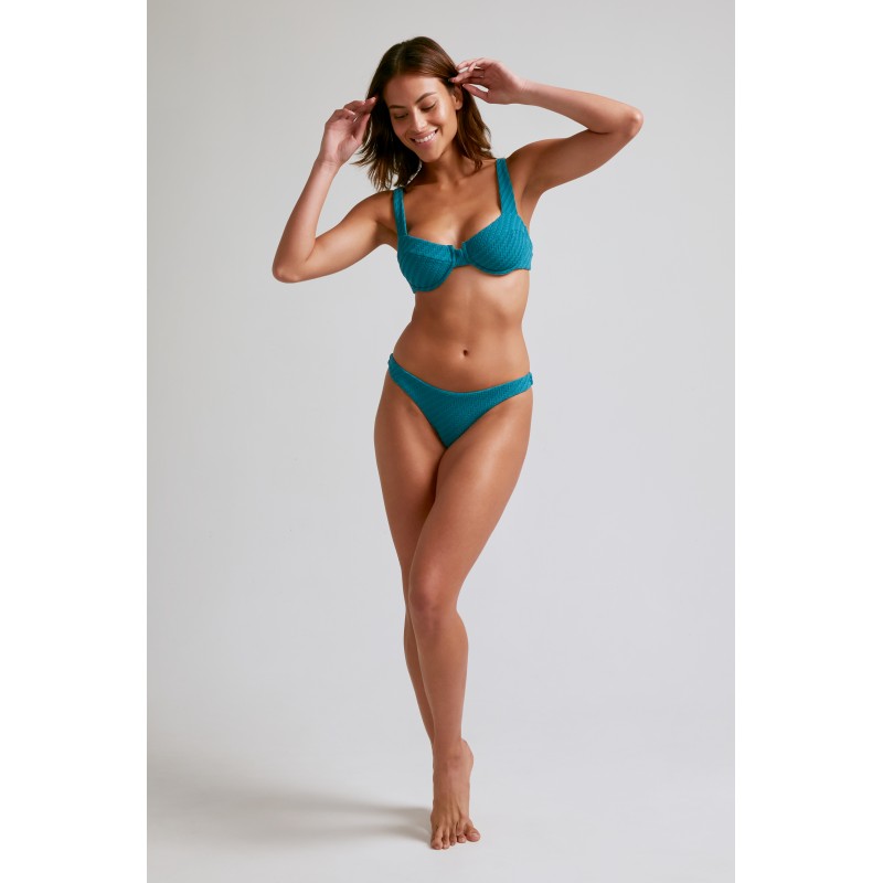 Bikini Balconette Petróleo Verde Robin Collection Robin Collection