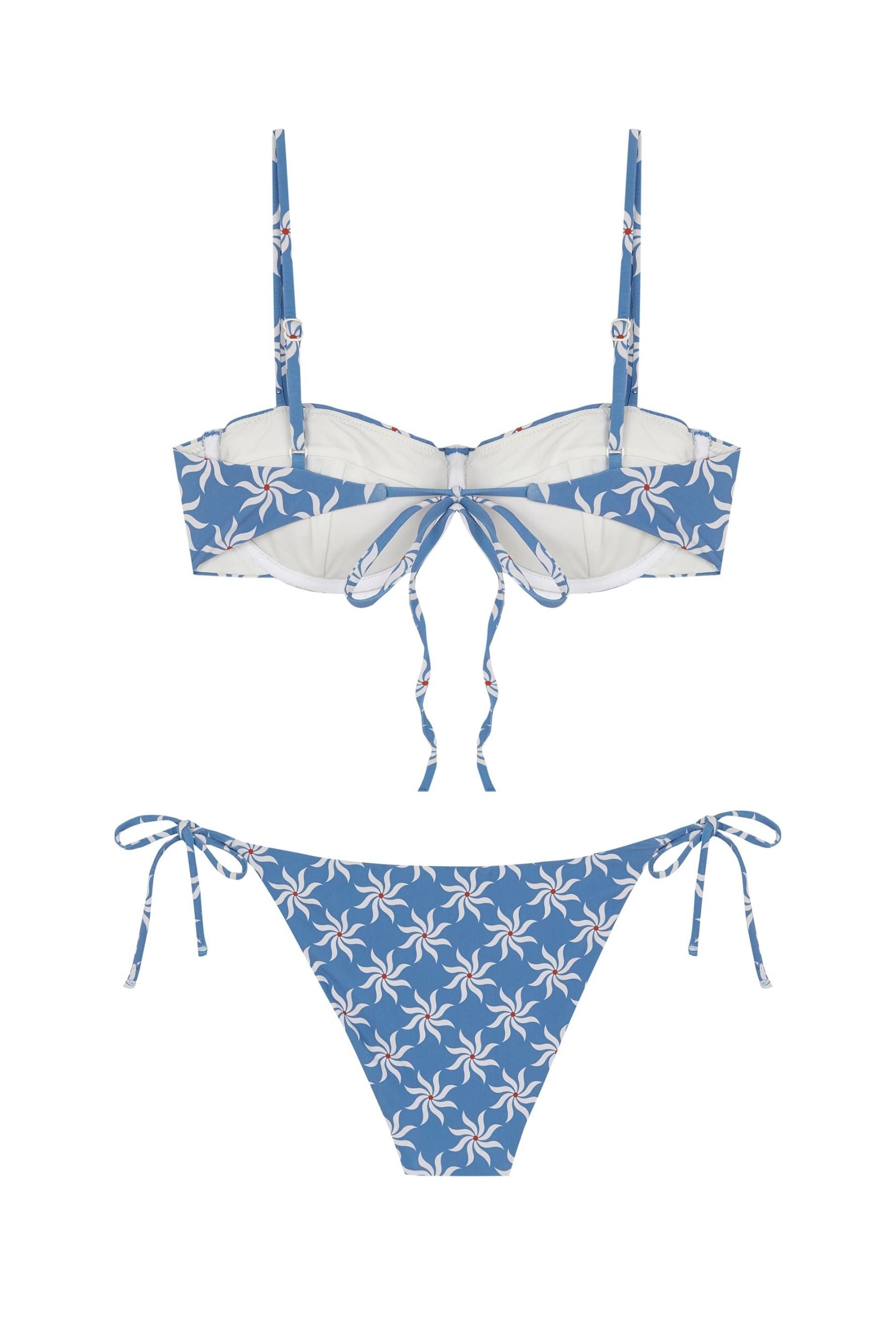 Maillot de bain 2 pièces Balconnet MagnoliaBleu