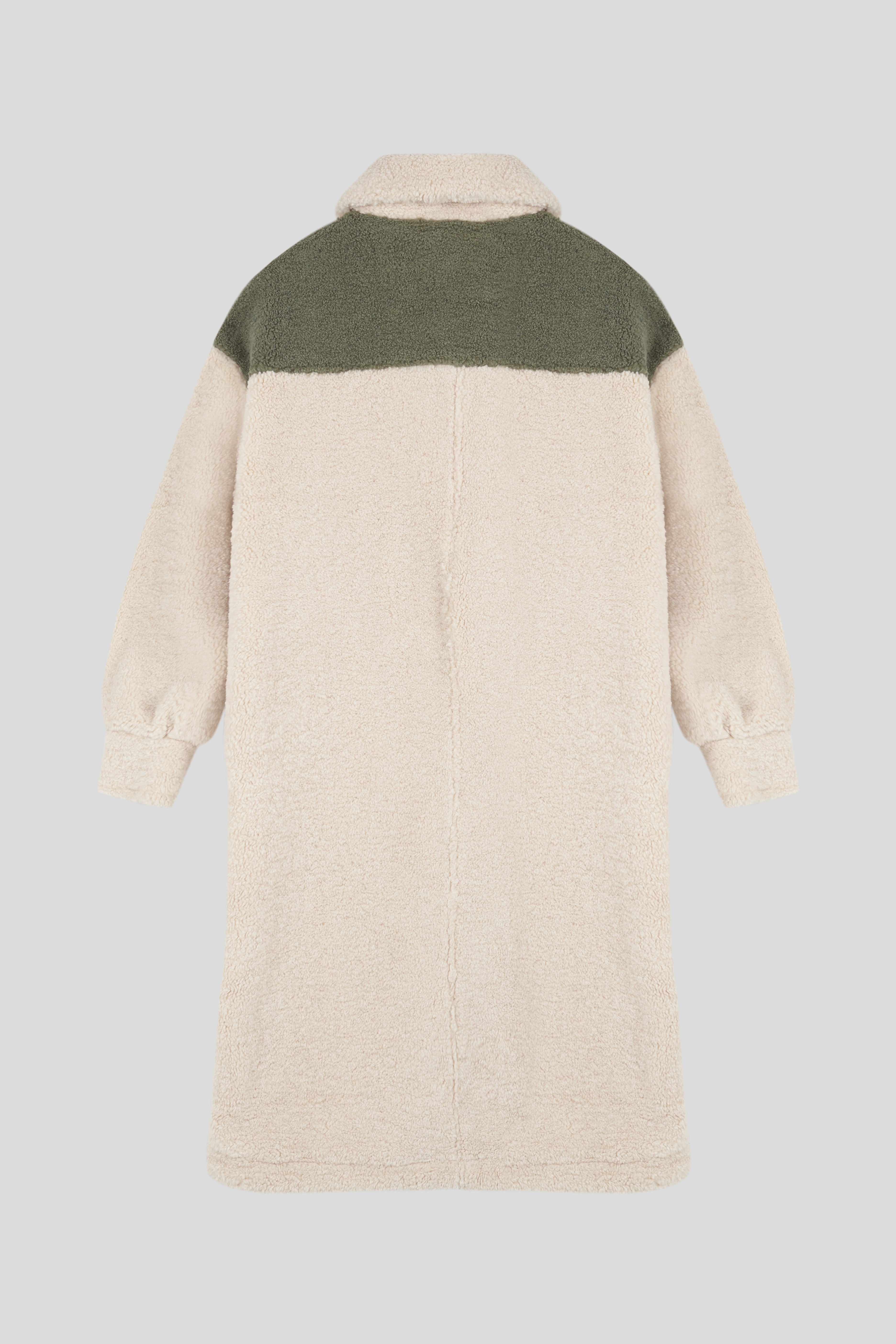 Manteau Hunter Écru et Vert