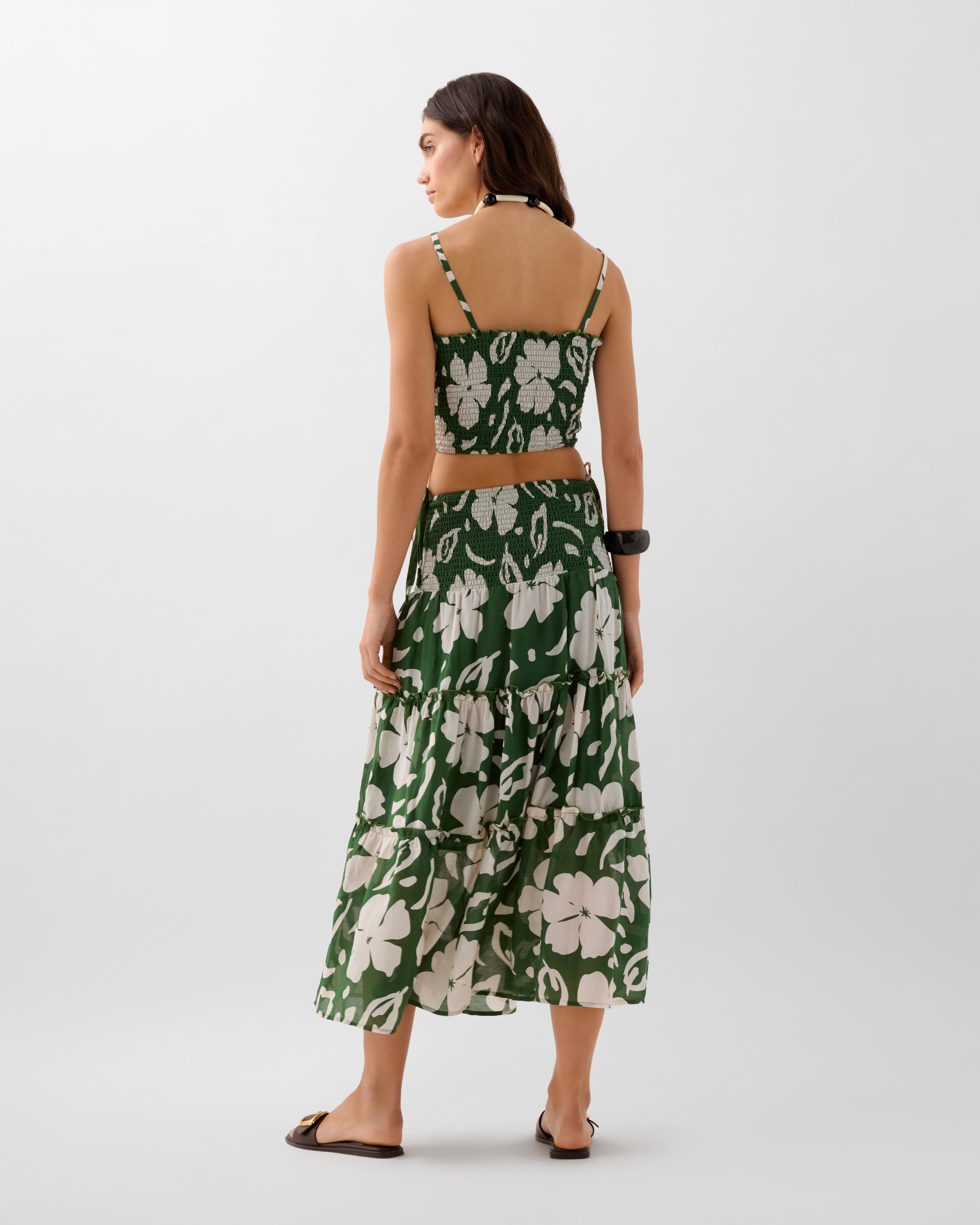 Robe à imprimé floral