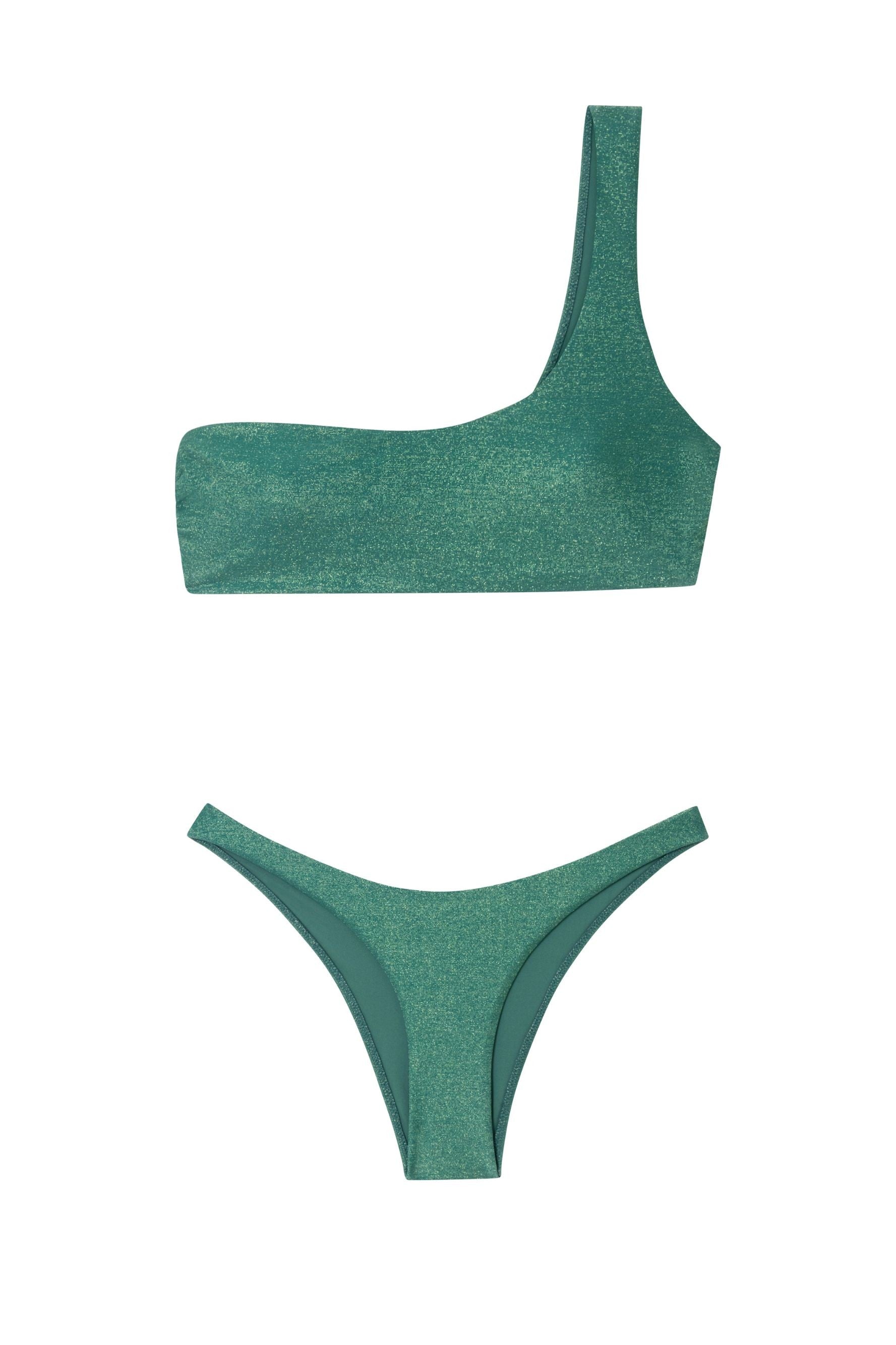 LuckyGreen Bandeau Bikini