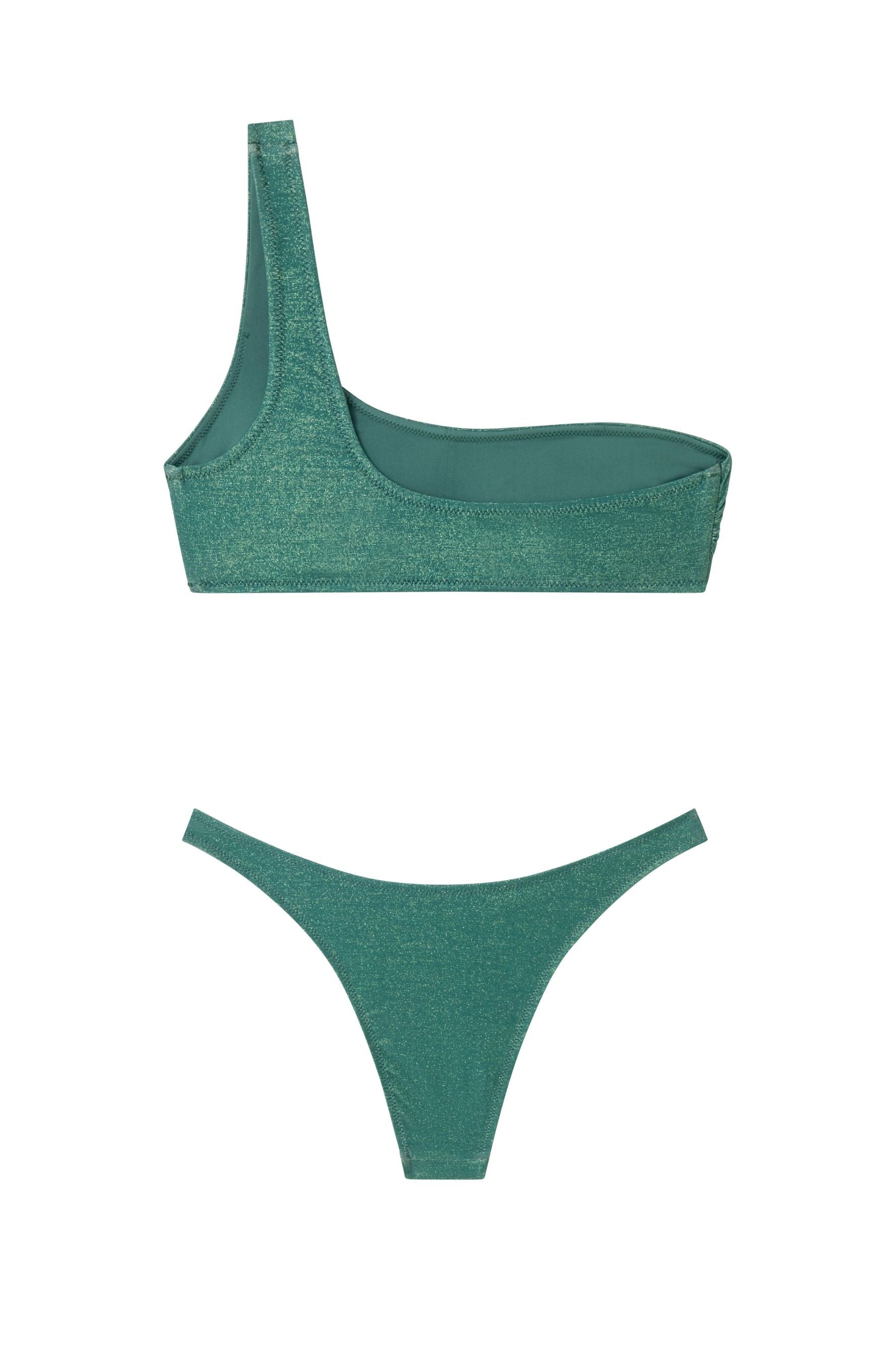 LuckyGreen Bandeau Bikini