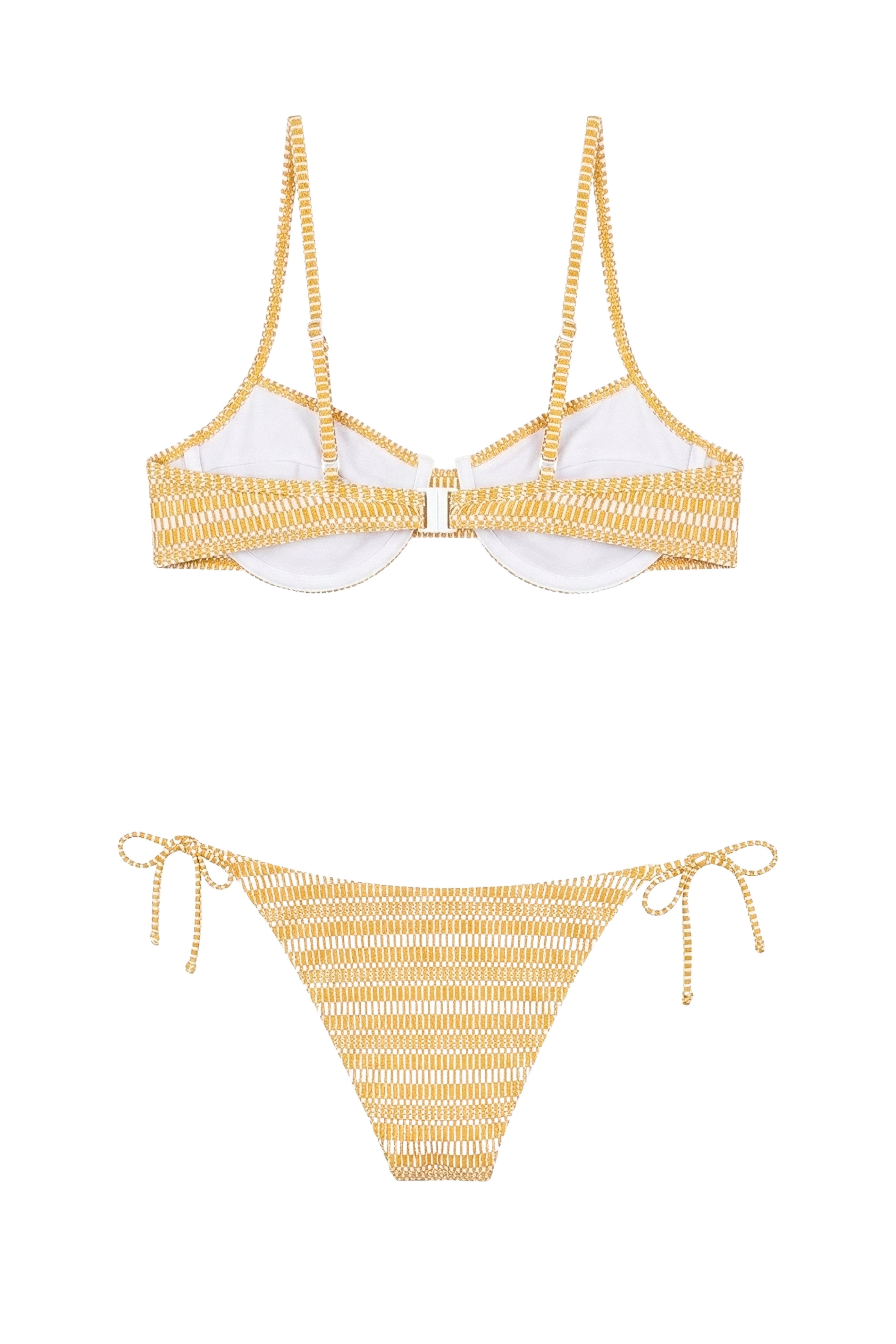 Maillot de bain 2 pièces Balconnet Apricot