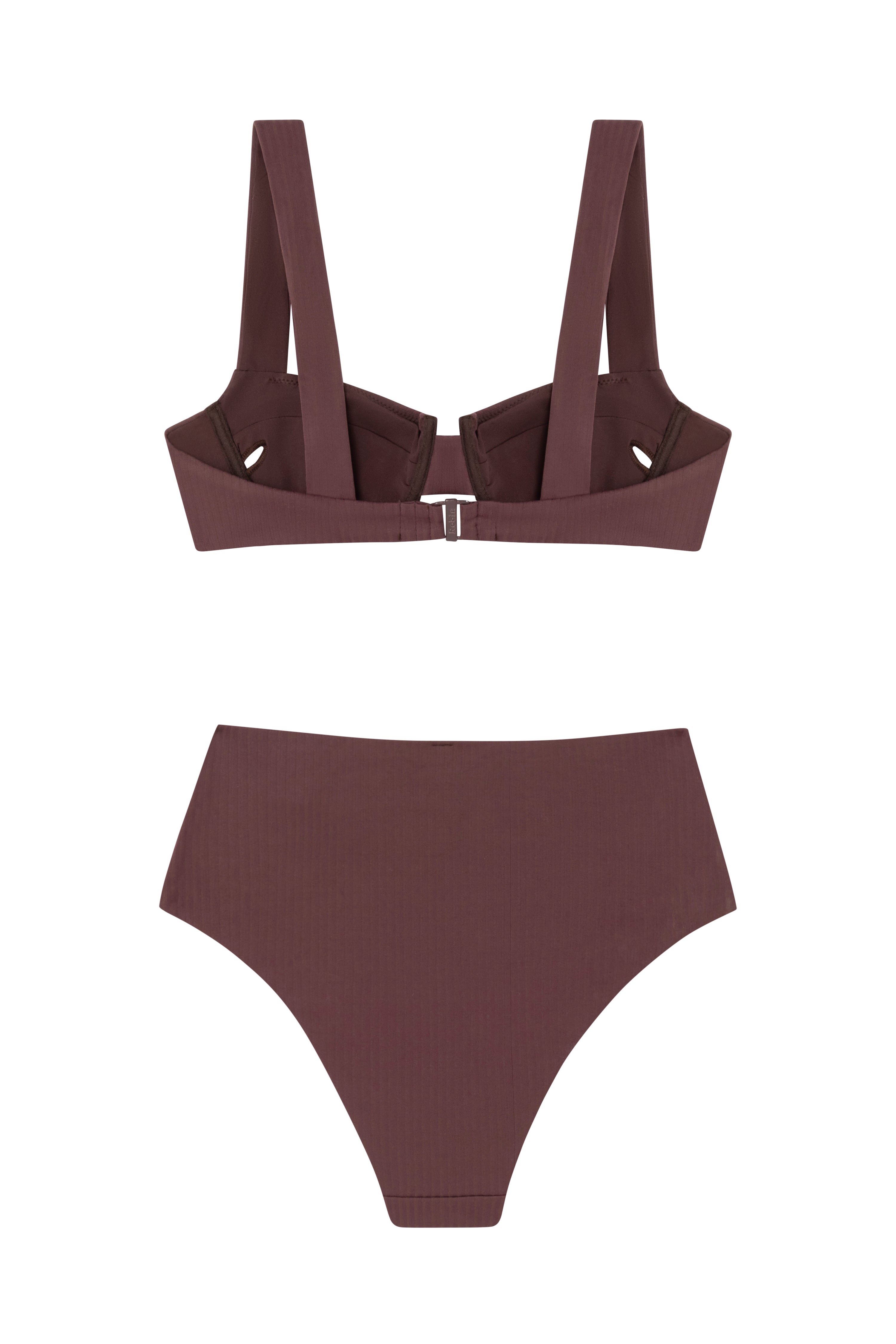 Maillot de bain 2 pièces Balconnet Chocolate