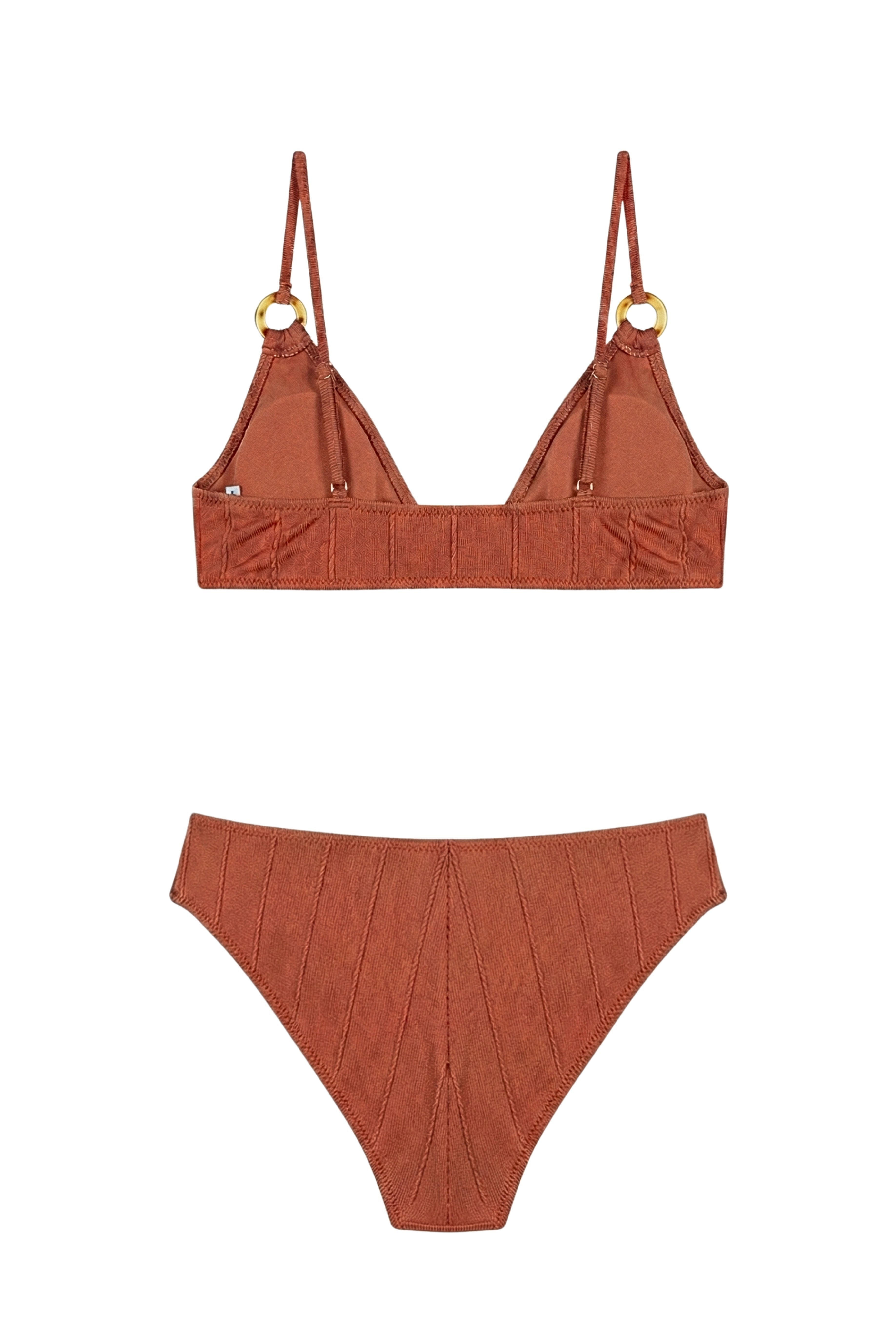 Maillot de bain 2 pièces Lace Terracota