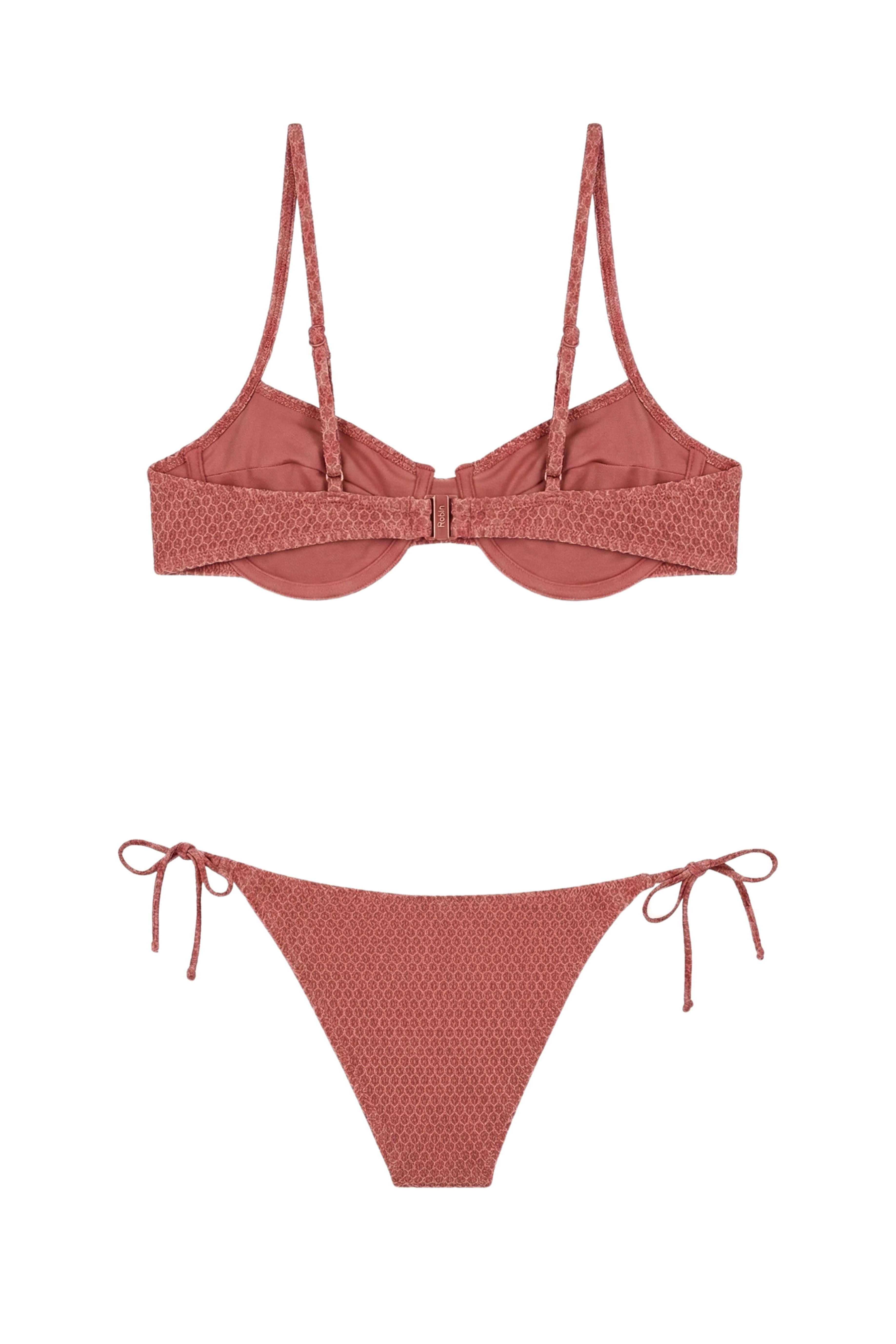 Red Sand Balconette Bikini