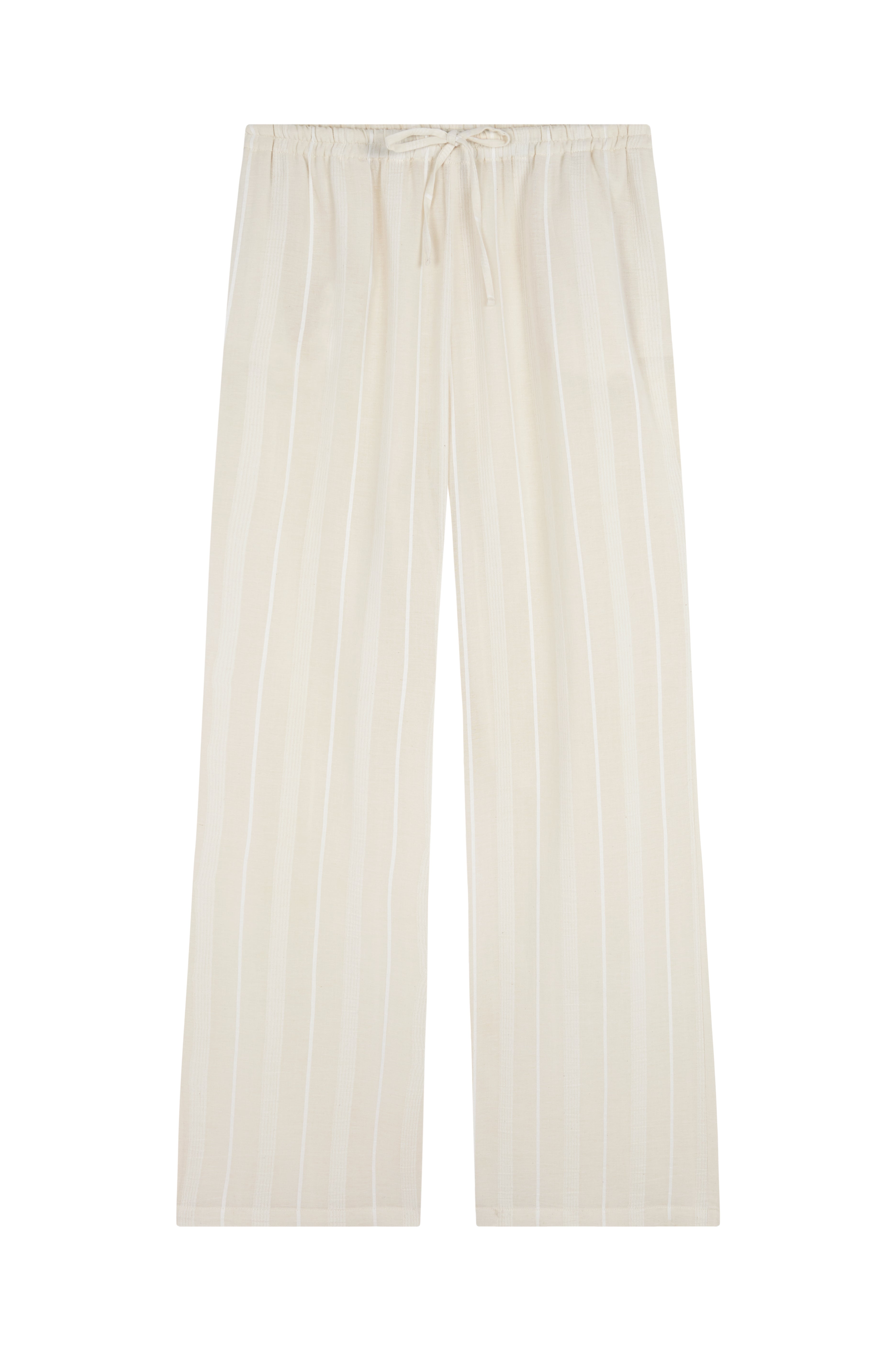 Pantalon Écru à nœud
