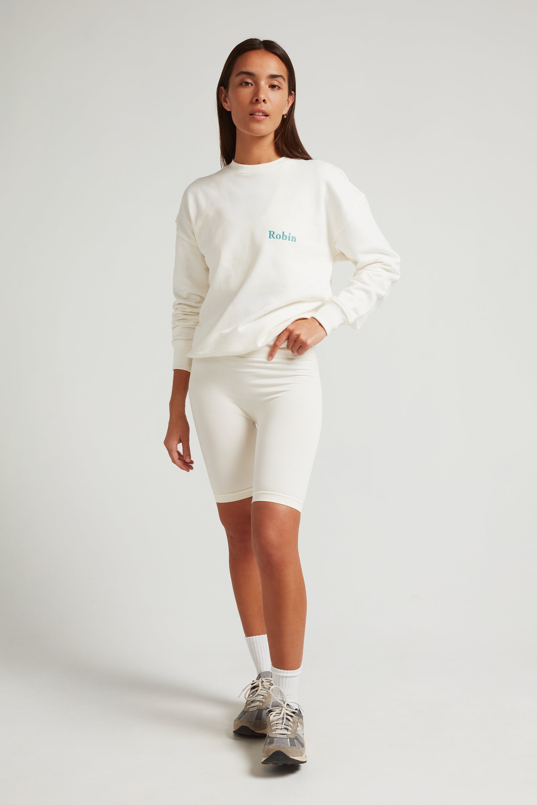 Sweat-Shirt Salt Green Moss