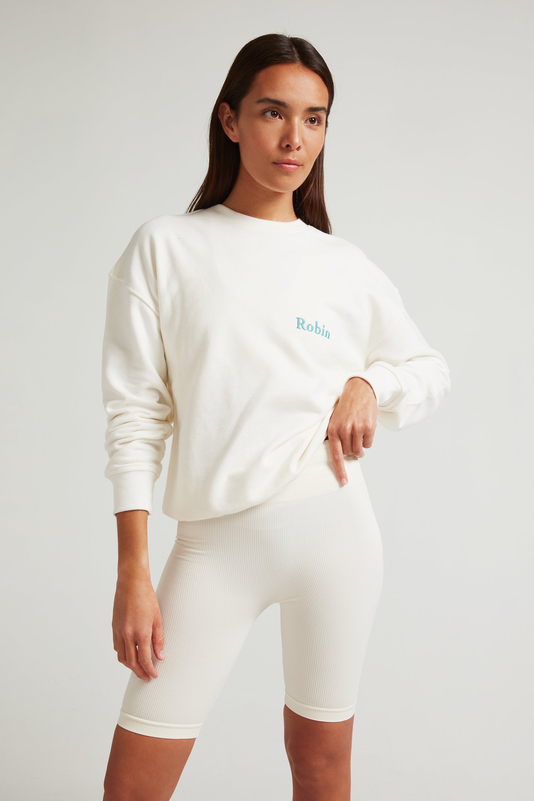 Sweat-Shirt Salt Green Moss