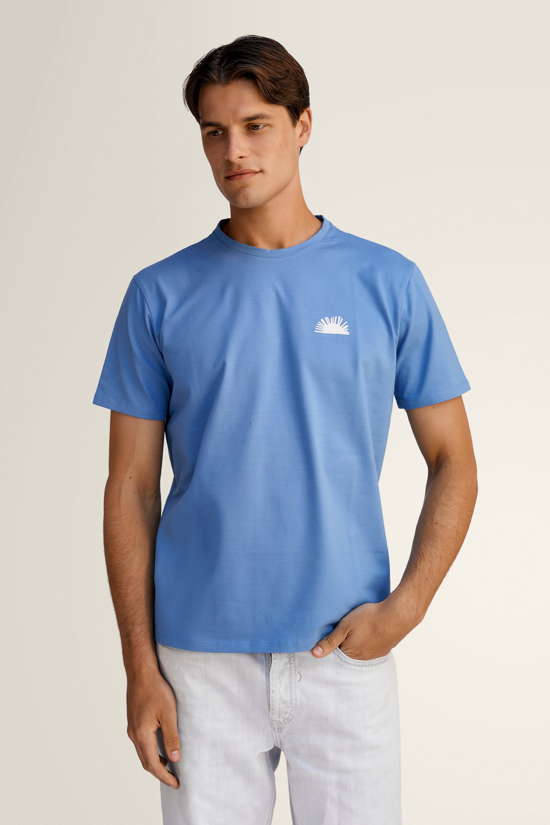 T-shirt Chaising Blue