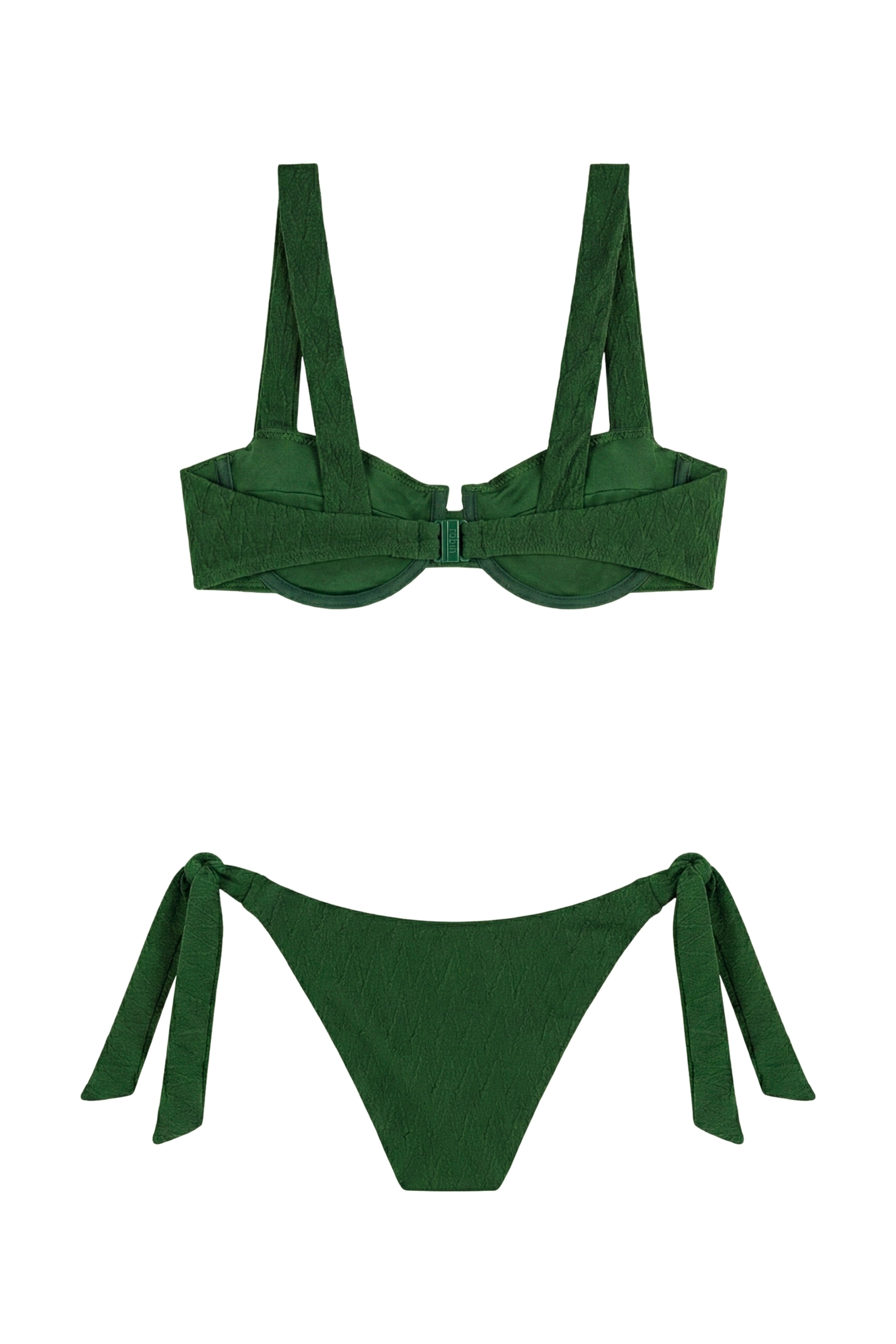 Verde Balconette Bikini