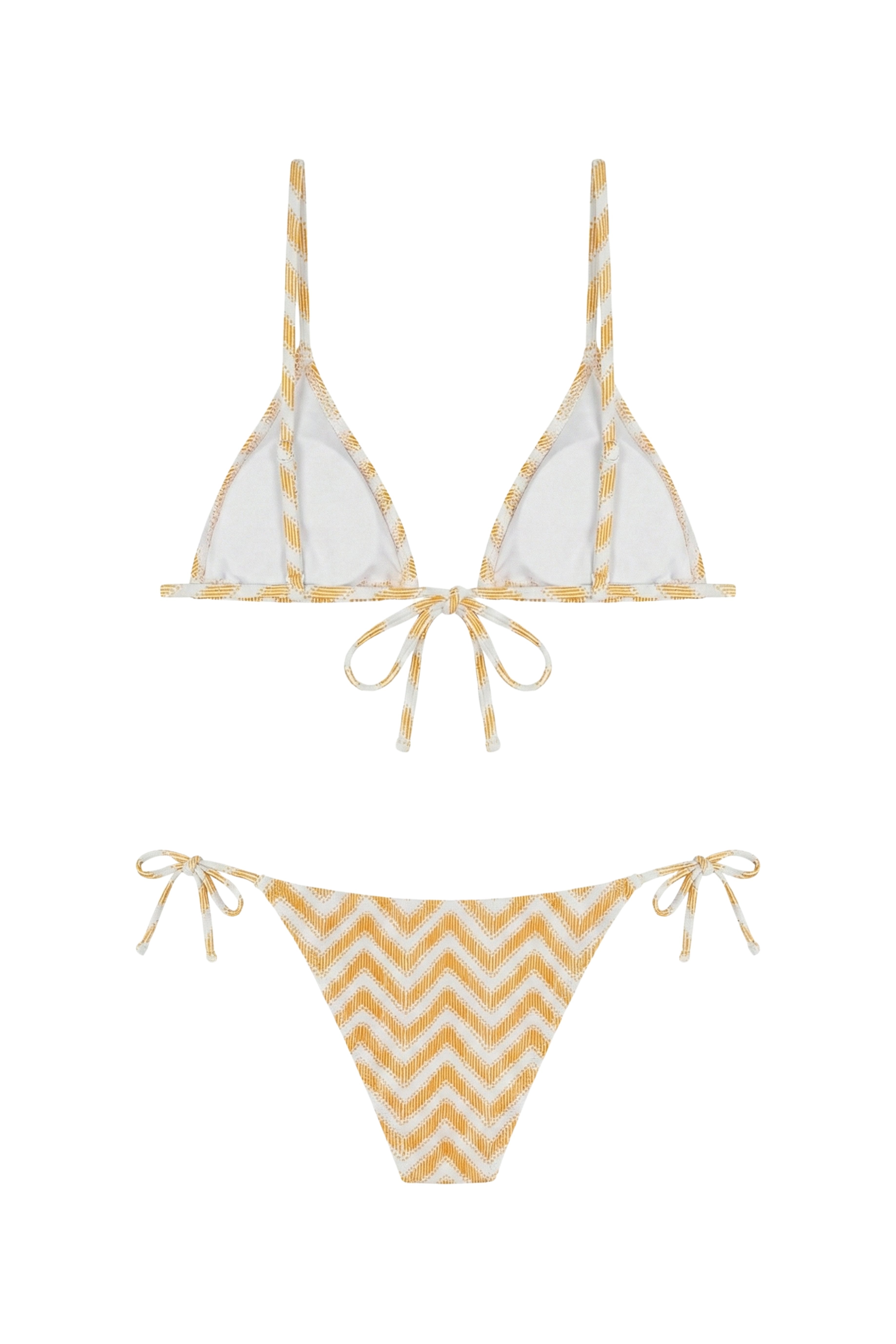 Maillot de bain 2 pièces Triangle ZigZag