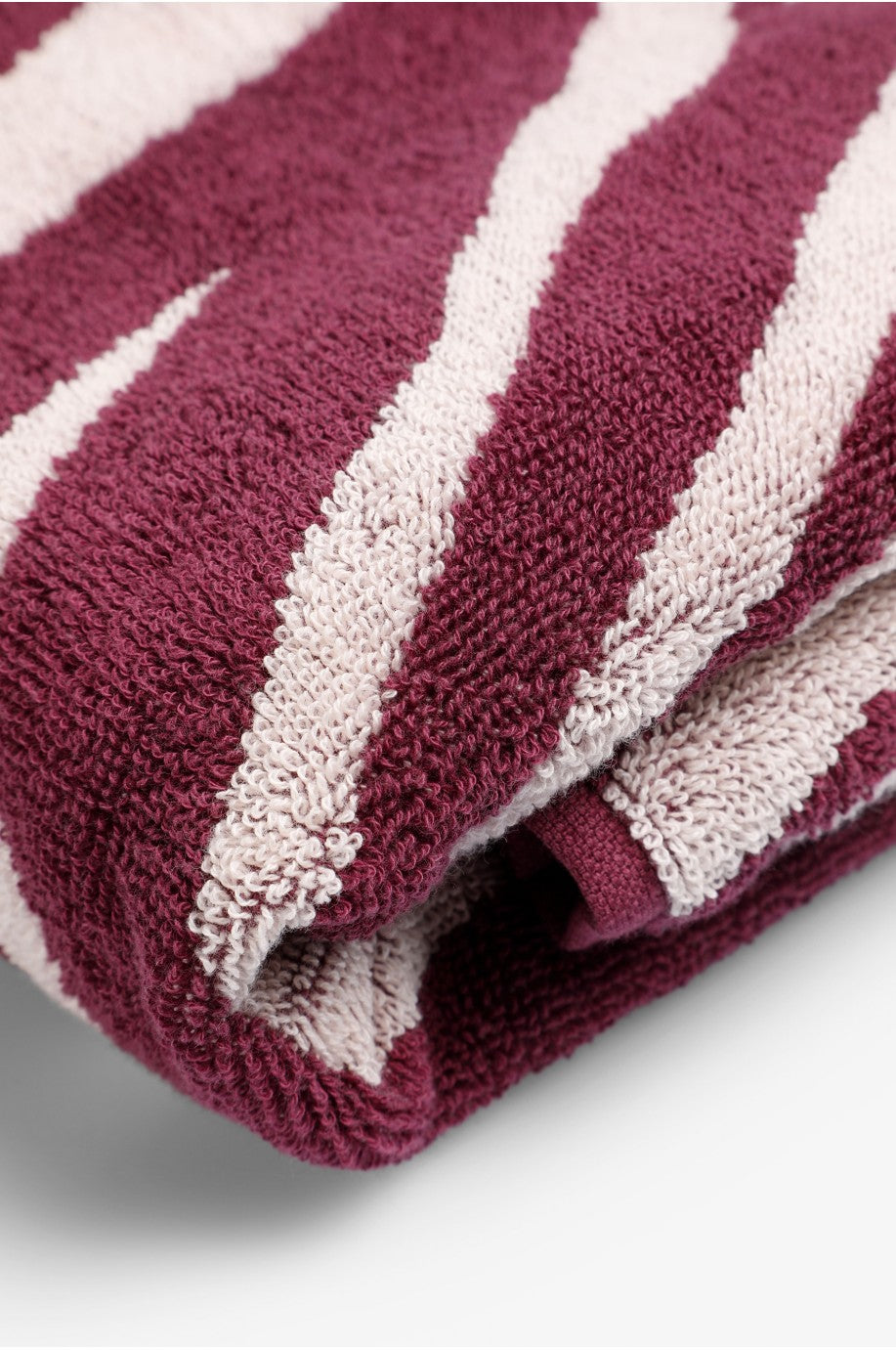 Serviette de plage à imprimé zèbre