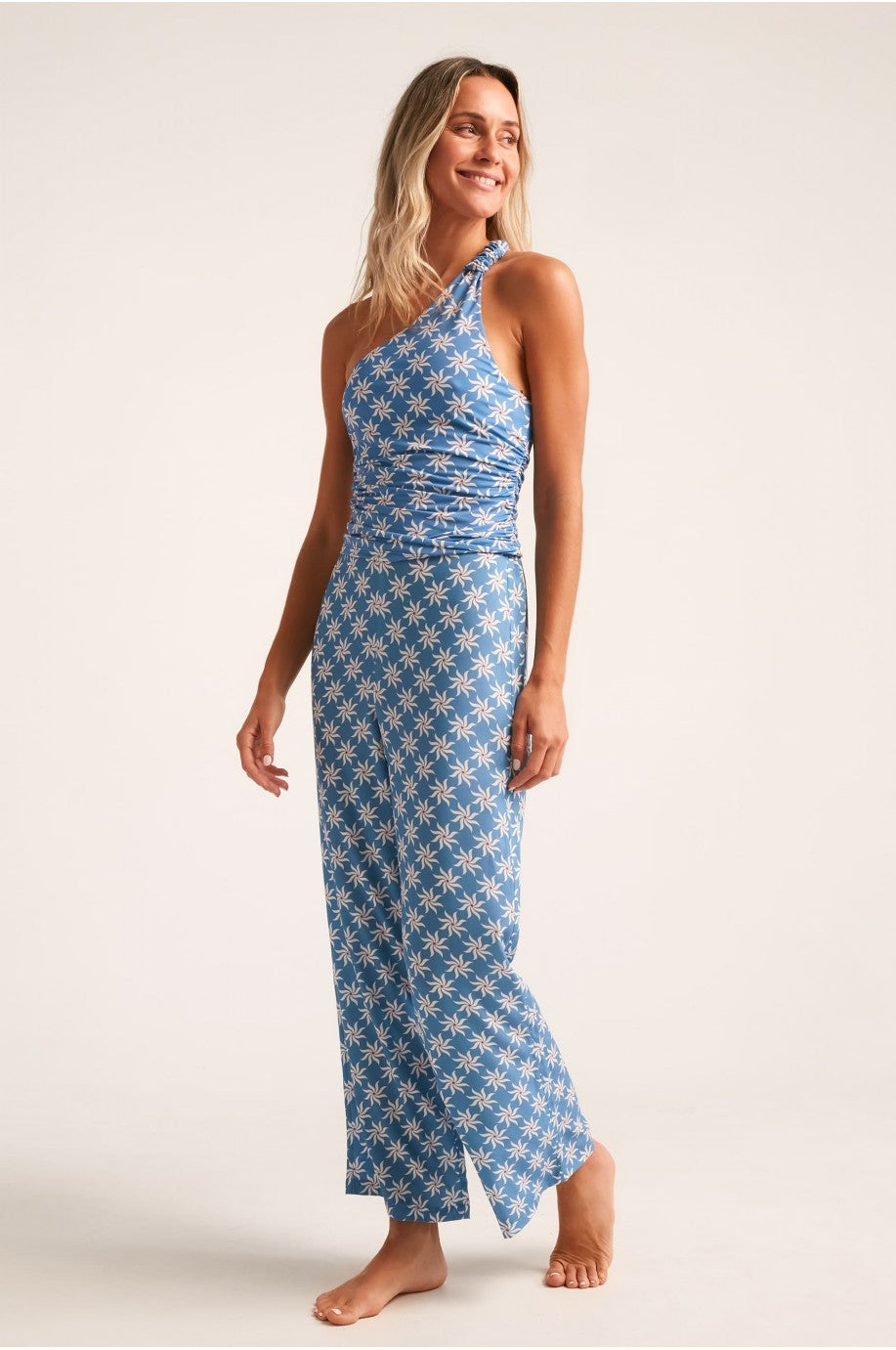 MagnoliaBlue Asymmetric Top