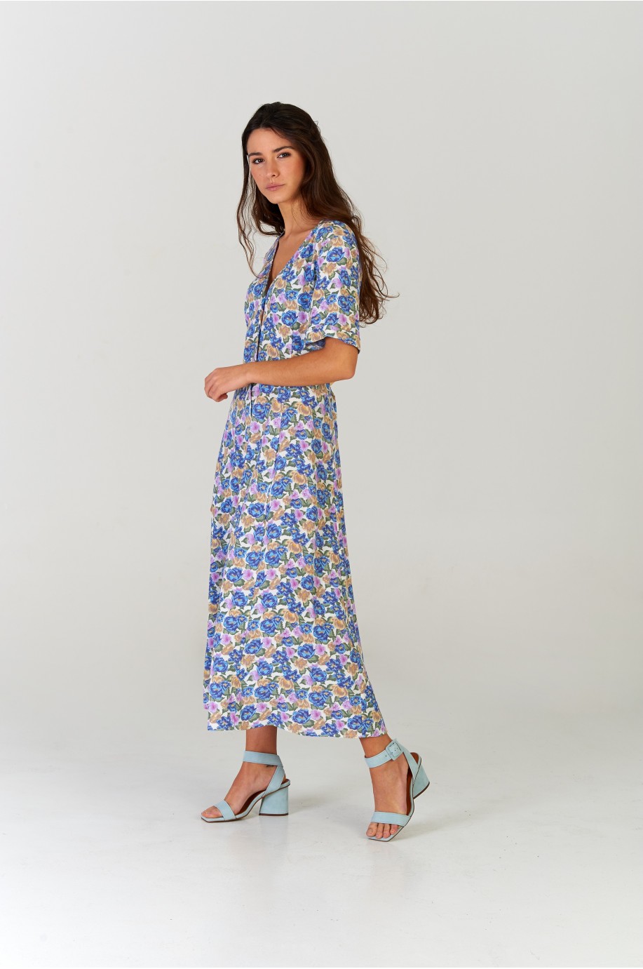 Vestido midi Positano Vestido midi Positano