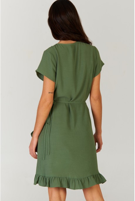Vestido corto Khaki Vestido corto Khaki