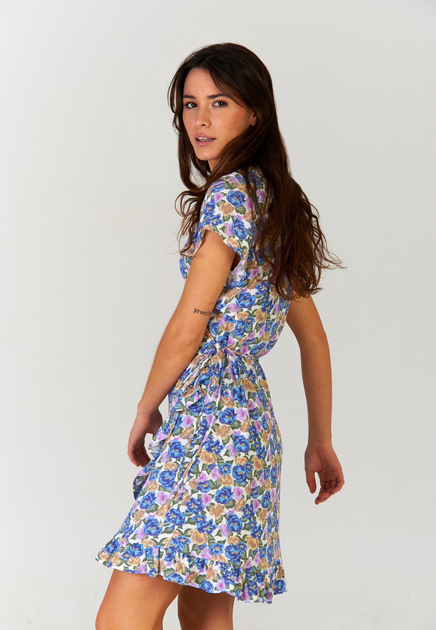 Vestido corto Positano
