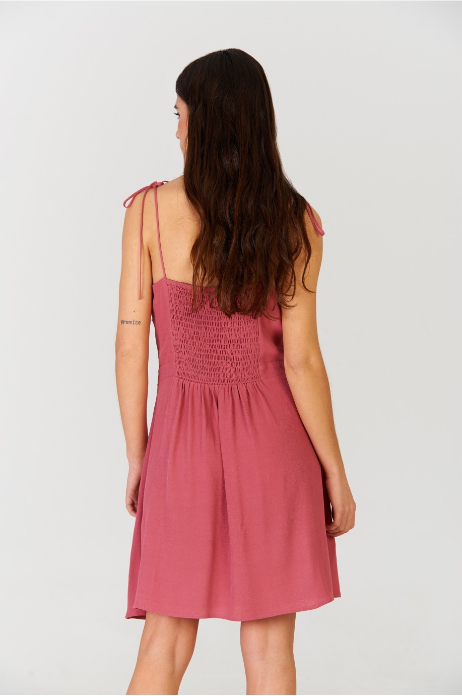 Vestido corto Marsala Vestido corto Marsala