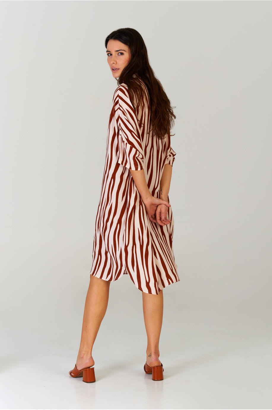 Vestido camisero Zebra Vestido camisero Zebra