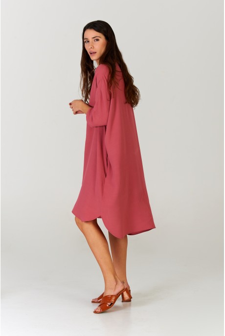 Vestido camisero Marsala Vestido camisero Marsala