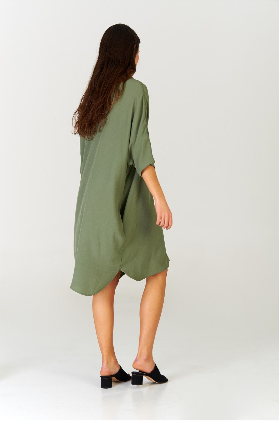 Vestido camisero Khaki Vestido camisero Khaki