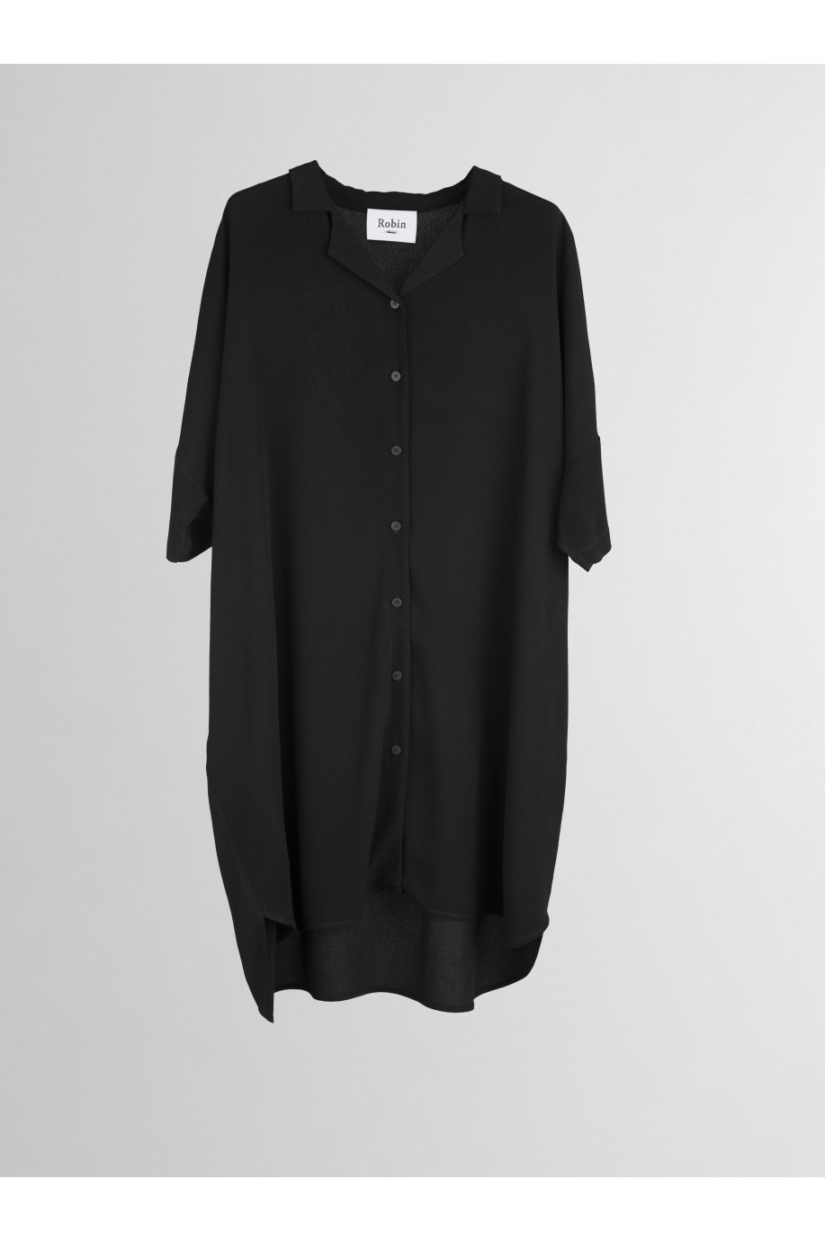 Vestido camisero Negro Vestido camisero Negro