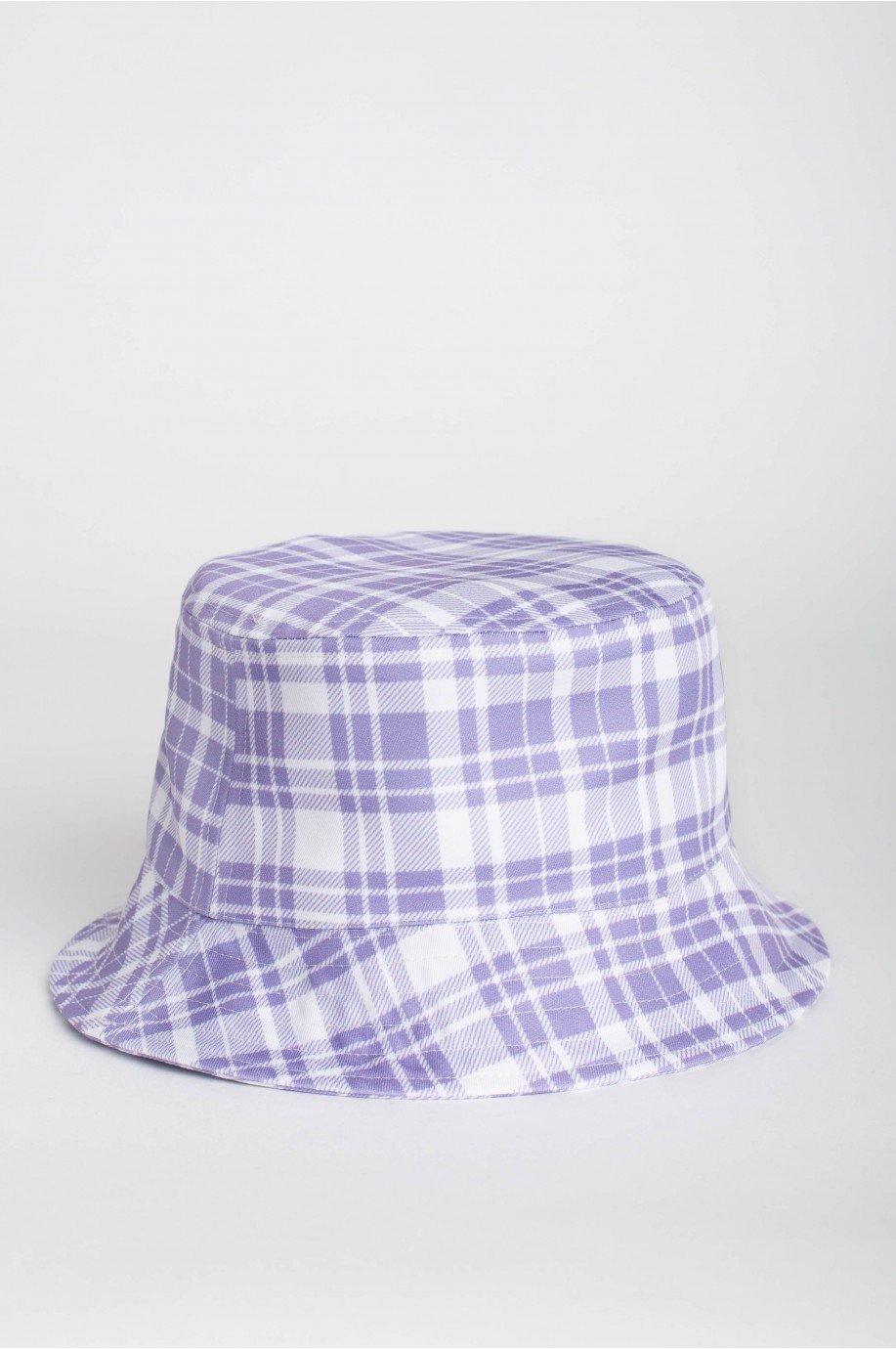 Gorro Bucket cuadros Lavanda Gorro Bucket cuadros Lavanda