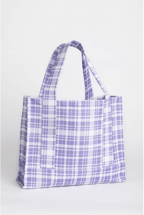 Bolso cuadros Lavanda Bolso cuadros Lavanda
