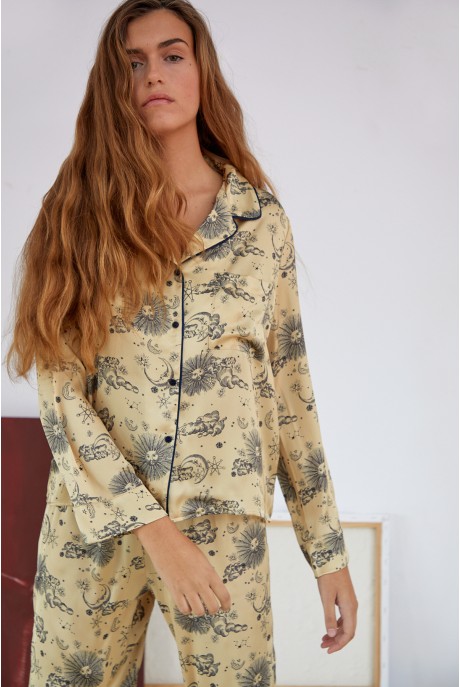 Pijama Cosmos Estampado Pijama Cosmos Estampado