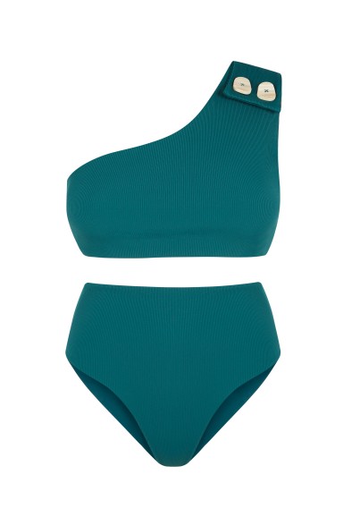Bikini Icon Verde Petróleo | Robin Collection