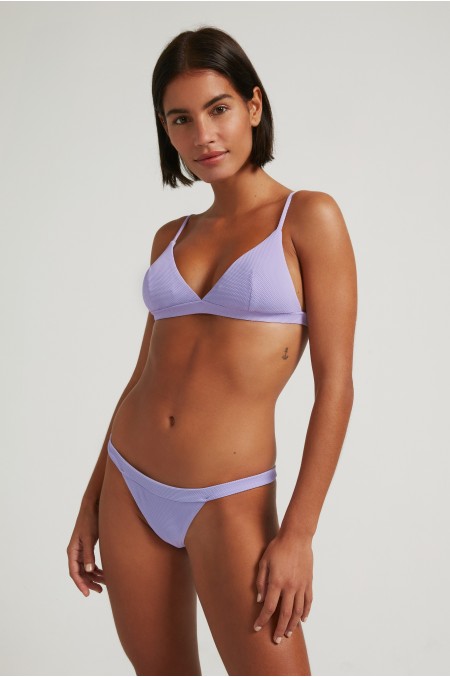 Lavender Pique Sporty Bikini
