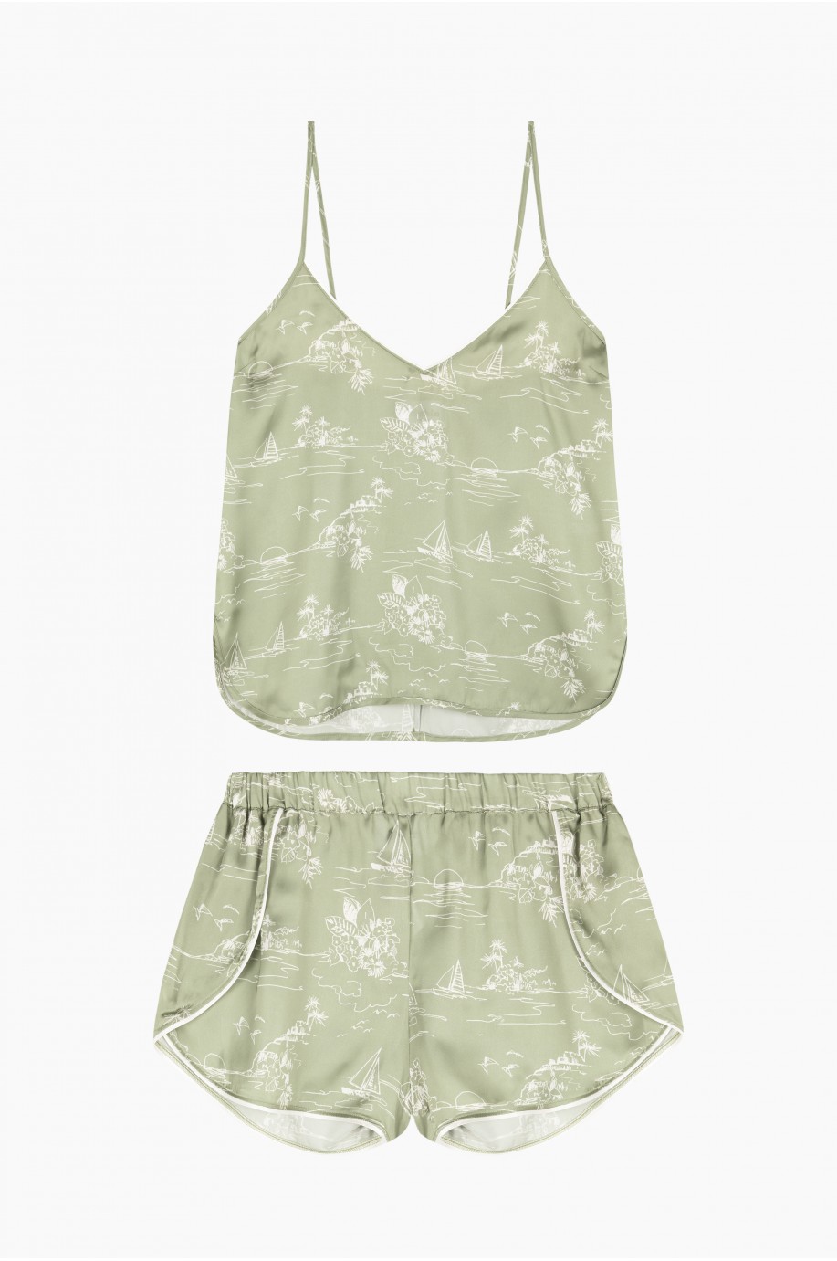 Pijama de verano Brisa - Robin Collection Pijama de verano Brisa - Robin Collection