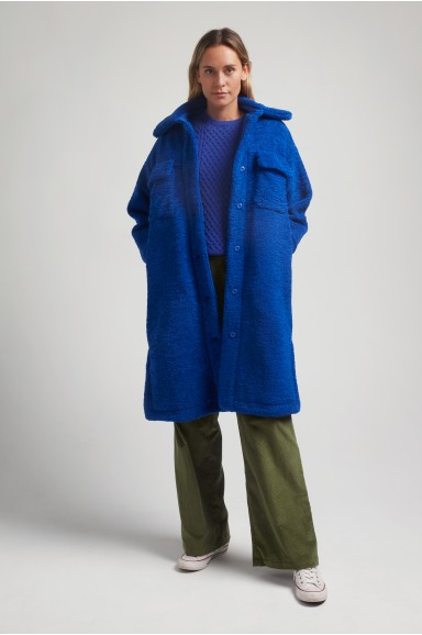 Abrigo borreguito Hunter Azul- Robin Collection AW22