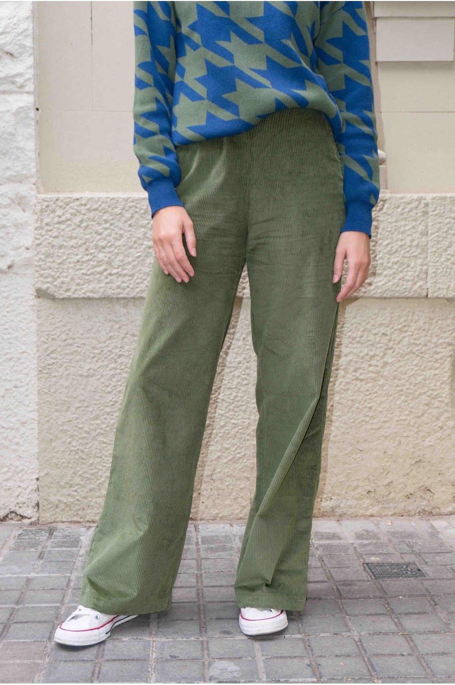 Pantalón pana Hunter Verde- Robin Collection AW22 Pantalón pana Hunter Verde- Robin Collection AW22