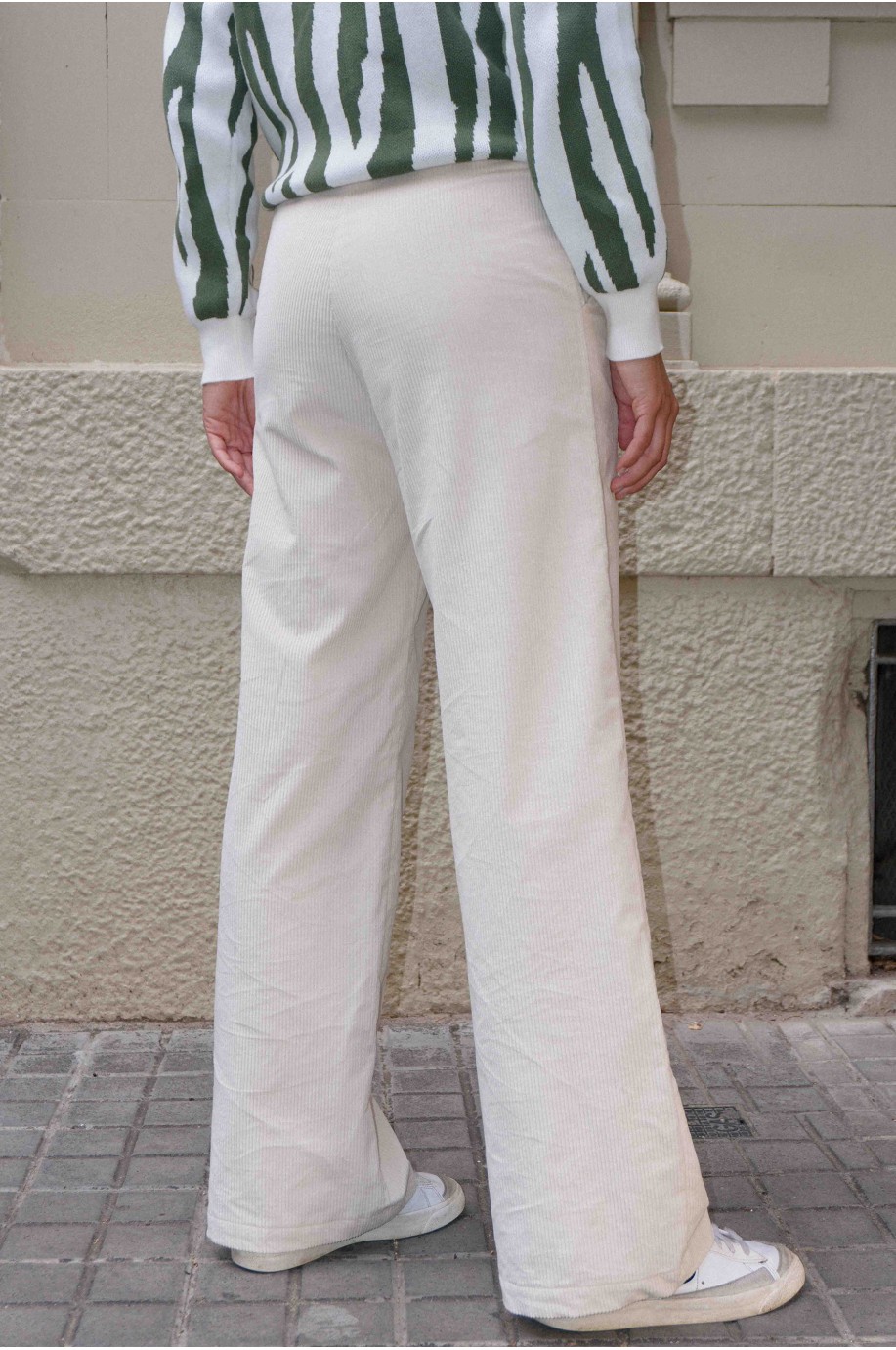 Pantalón pana Hunter Crudo - Robin Collection AW22