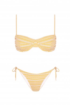 Apricot Balconette Bikini | Robin Collection
