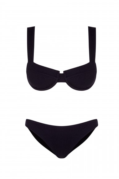 Bikini Balconette Nero | Robin Collection