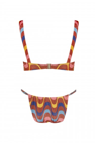 Bikini Balconette Riviera Leaf | Robin Collection