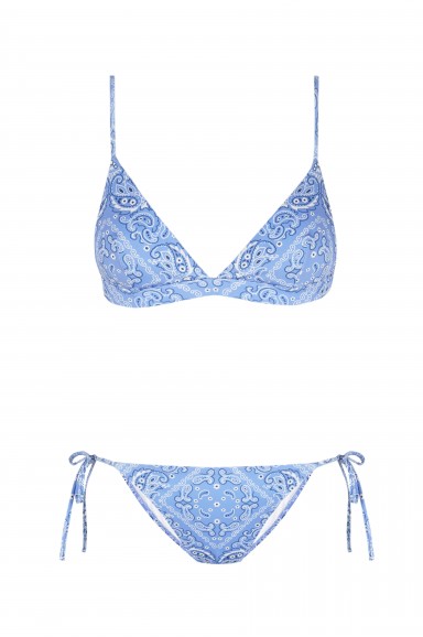 Azzurra Bandana Sporty Bikini Tie | Robin Collection