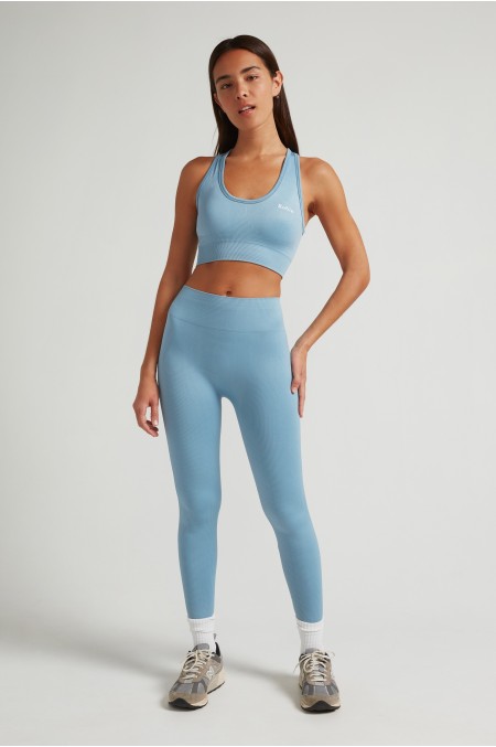 Set Legging + Top Blue Stone