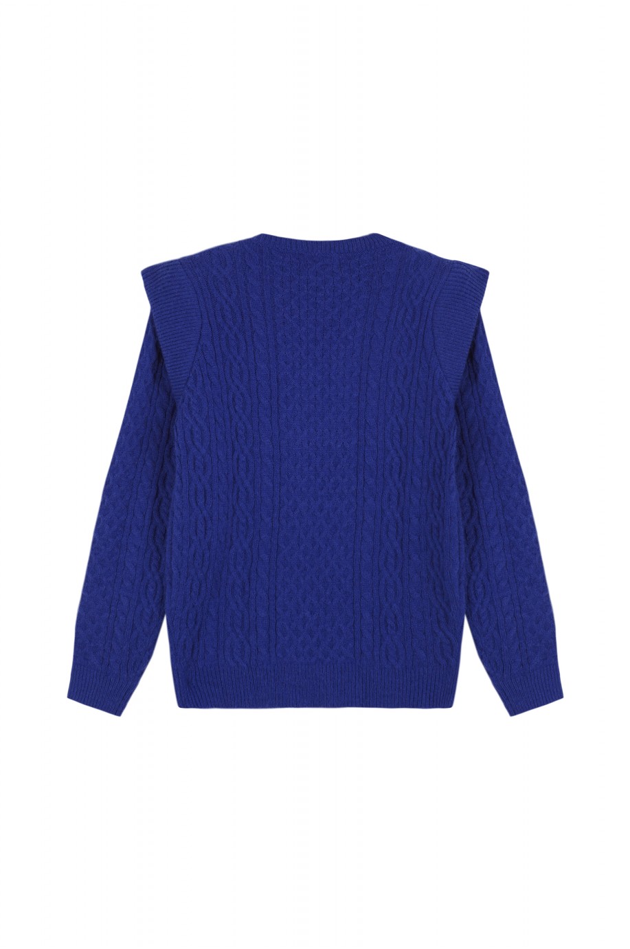Blue sweater clearance