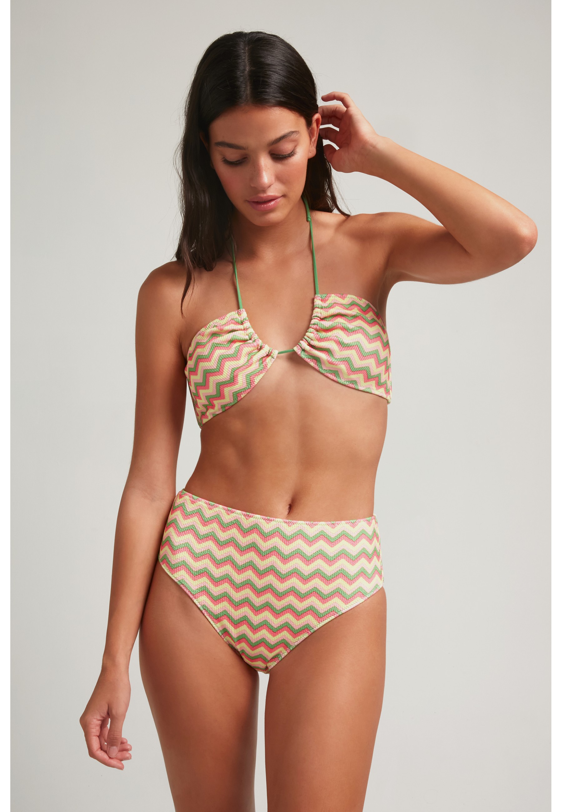 High Bottom Twister Halty Bikini | Robin Collection