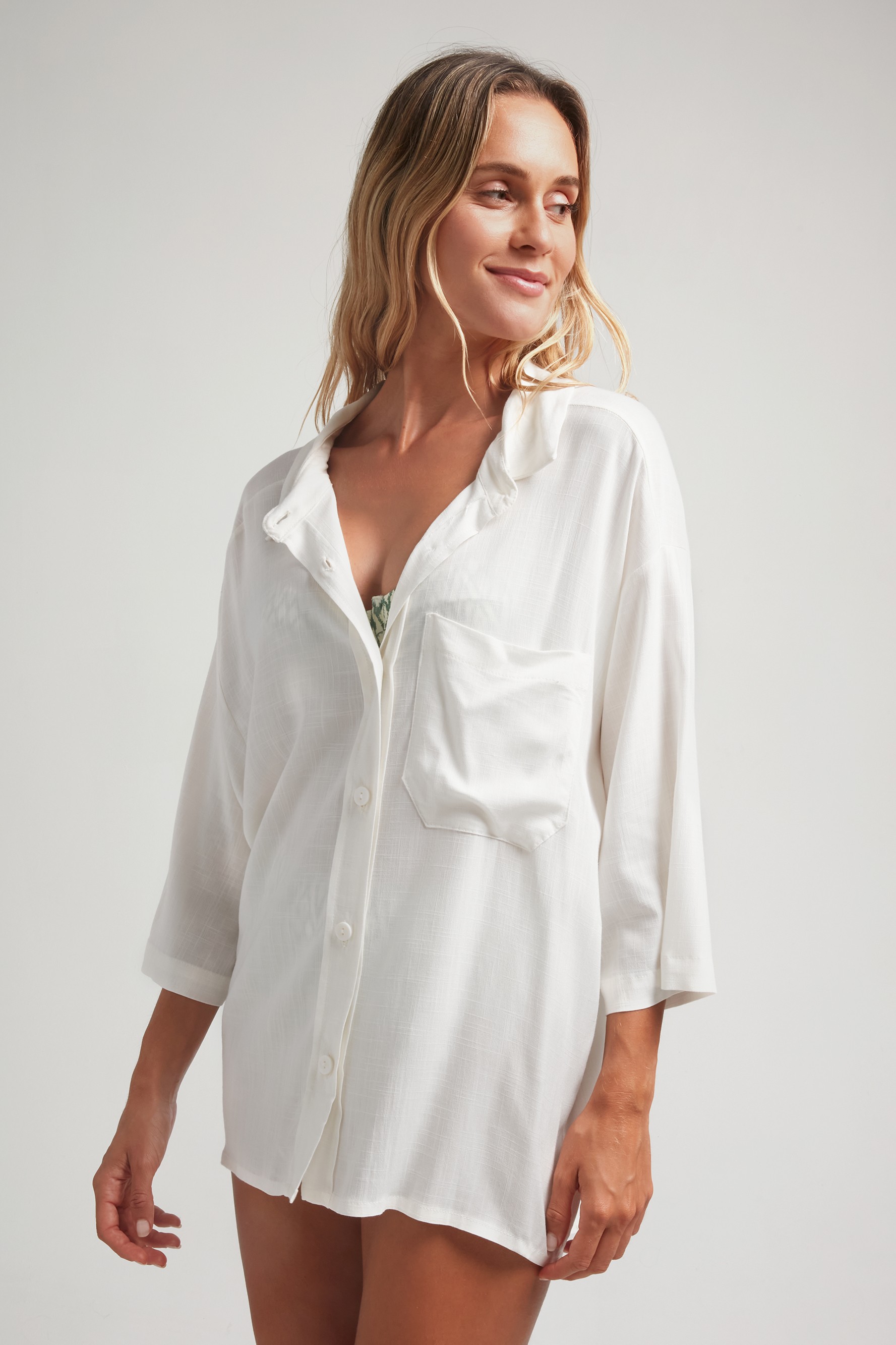 Bond Brothers Blouse BohÃ¨me Chic Blanche Tunique Blanche BohÃ¨me