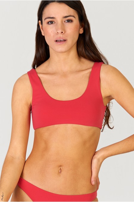 Bikini Runner Frambuesa - Top