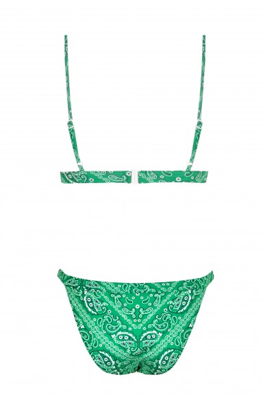 Bikini Sporty Bandana Verde| Robin Collection