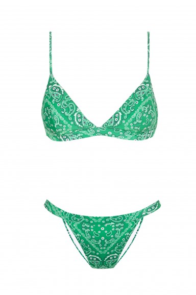 Bikini Sporty Bandana Verde| Robin Collection