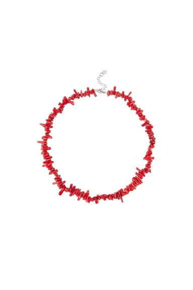 Collar coral rojo | Robin Collection